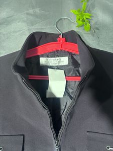 Classic  Zip-Up Jacket for office