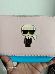 Karl Lagerfeld Pink Wallet