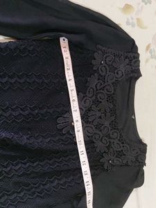 combo Of Top,  blue  &amp; black measurements  idea se