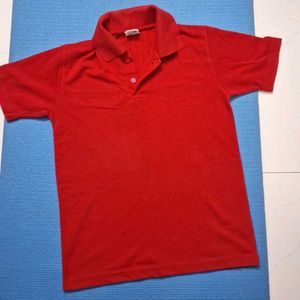 Classic Red Polo T-Shirt