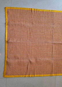 Antique Reversible Mat with Yellow Border