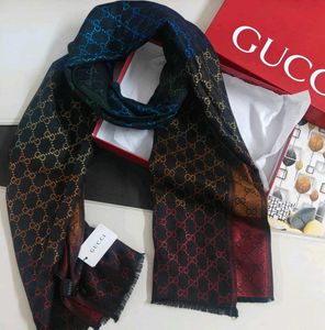 Gucci GG Monogram Rainbow Scarf