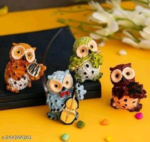 BNB Musical Owl Set of 4