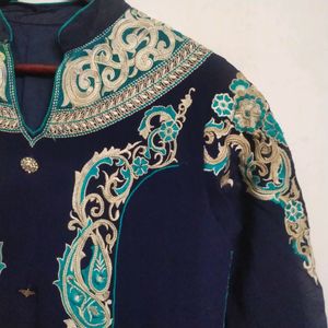 Embroidered Georgette Kurta