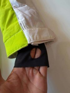 Oakley Lime Green &amp; White Technical Jacket | Vinta