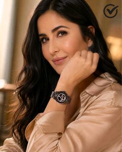 Louis Vuitton Stylish Black Metal Watch
