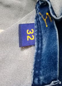 4)Ladies Jeans, (Deep Blue Color)