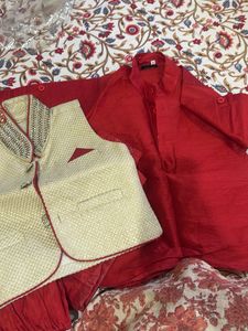 Boys Ethnic Waistcoat Set