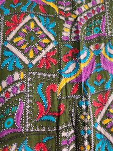 Printed Front Slit Kurta