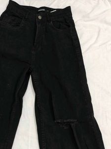 Denim Ripped Jean's For Women