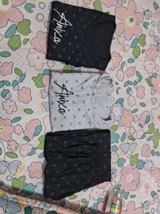 Cute Heart Print Pajama Set