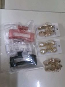 Chic Hair Claw Clips Set 6