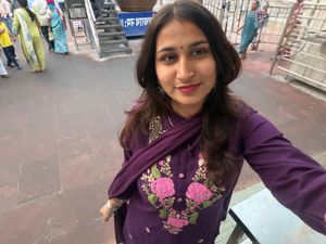 Elegant Purple Embroidered Kurta Set