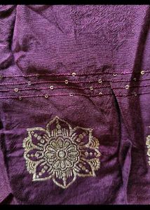 Stunning Yellow &amp; Purple Lehenga Set