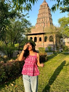 Stylish Pink Geometric Print Tunic