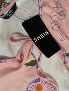 Pink Pajama Set with Cute Print 🧞‍♀️