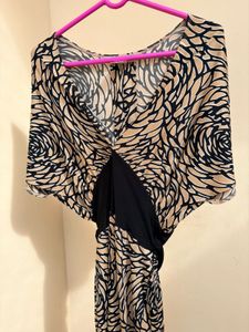 Poncho Maxi Dress