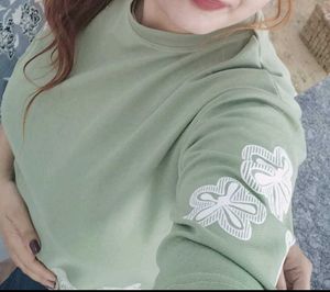 🥰Green Floral Print Long Sleeve Top🥰