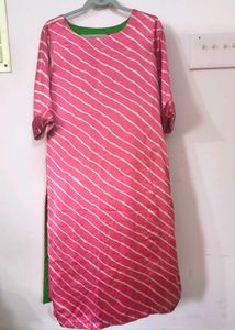 Lehriya Pink Kurta