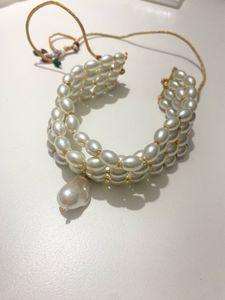 Elegant Pearl Choker Necklace