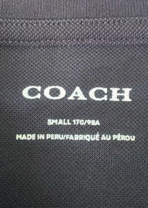 Coach Navy Polo Shirt