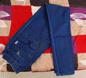 Blue Jeggings