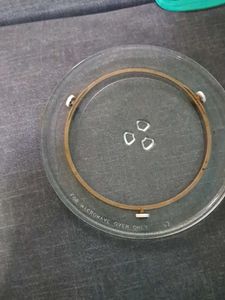 Microwave Oven Rotating Baking GlassTray Wheelring
