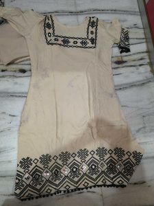 Embroidered Silk Blouse