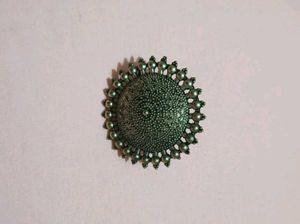 Intricate Oxidized Silver Ring