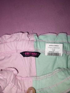 Cute Two-Tone Palazzo Pants