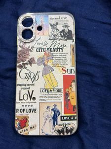 Vintage Collage iPhone 16 plus Case