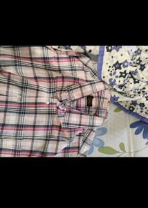 Men's Plaid Button-Down Shirt