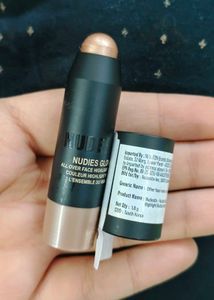 Nudies Glow All Over Face Highlighter Stick