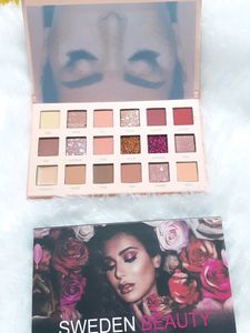 Combo Of Eyeshadow And Brushes