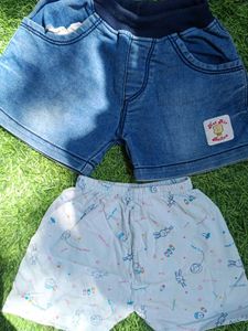Cute Baby Shorts - Pack of 3