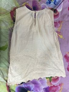 Elegant Lace Trimmed Blouse (fixed price )