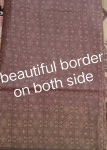 Elegant Saree with Beautiful Border