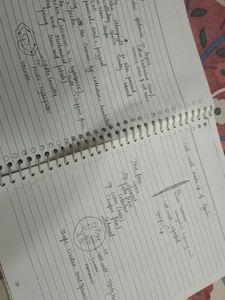 lecture notebook of biology class 12th