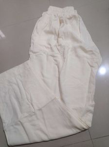 Comfortable Cream cotton pants