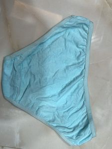 Light Blue Cotton Briefs