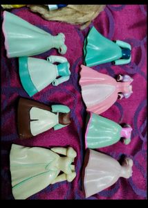 Small size doll with silicon dress set