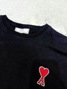 Ami Paris Black Sweatshirt