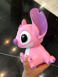 Disney - Stitch Unbreakable Money Bank - Pink