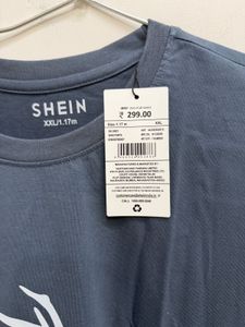 Shein Men's Graphic T-Shirt - Deer Print