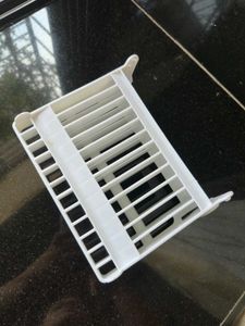 White Foldable Dish Rack