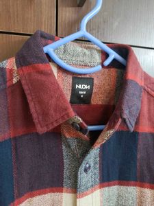 NUON Men's Plaid Flannel Shirt