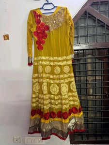 Designer Yellow Lehenga Choli