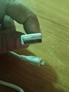 White USB Data Cable of 1