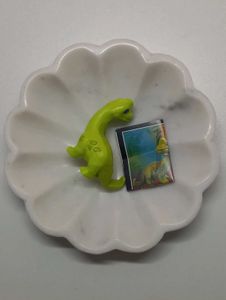 Green Brachiosaurus Figure Kinder Joy Toy