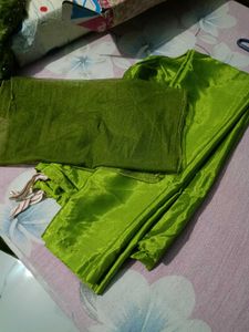 Beautiful Green Embroidered Gown